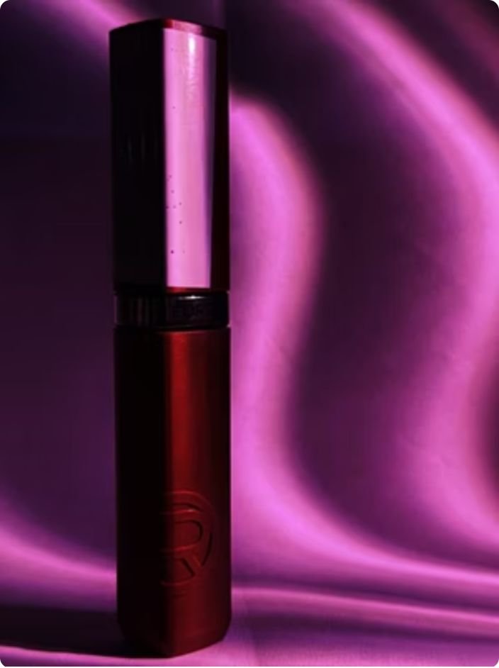 Product photograph with magenta creative lighting created by a journalism and mass communication student at PES University