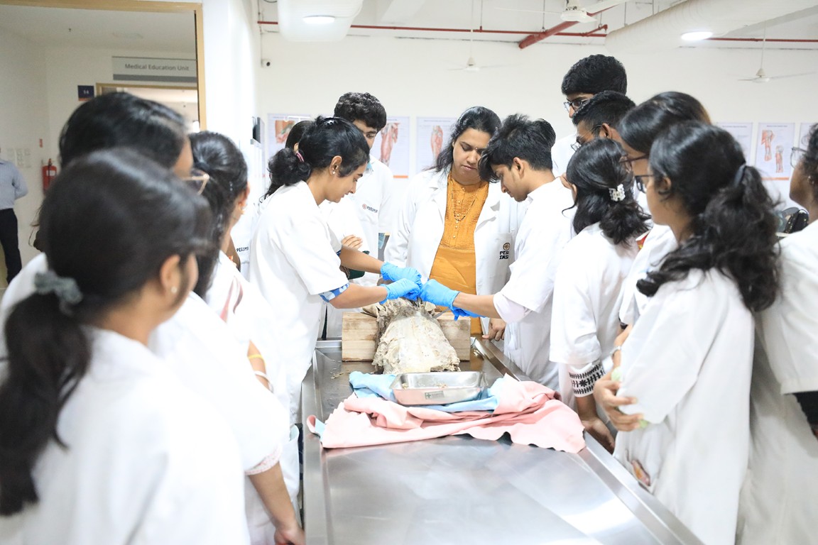 Hospital ward at PES University